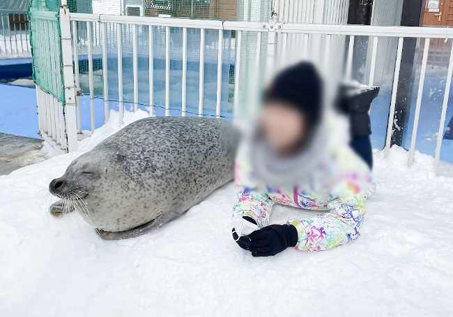 ちょっと眠そうかな？（笑）