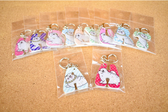 アルファベットキーホルダー