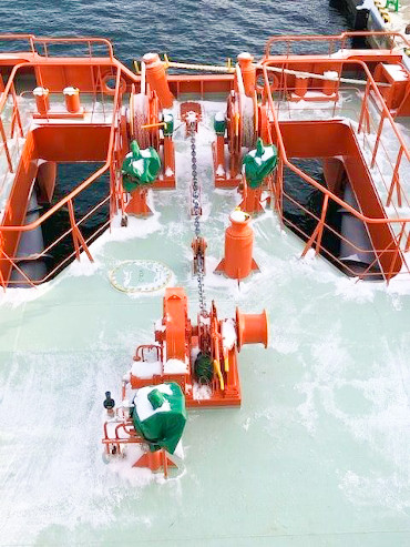 流氷見学所からの様子